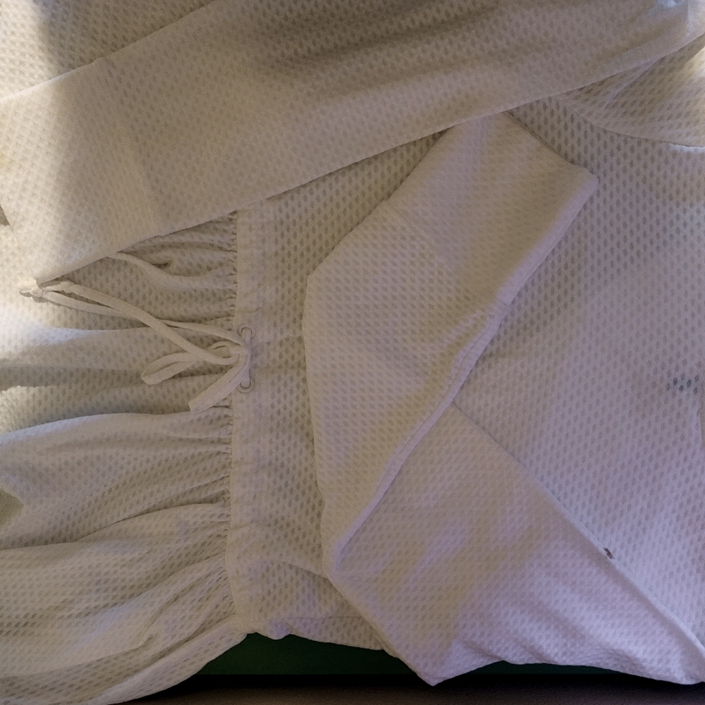 Textured peplum hoodie